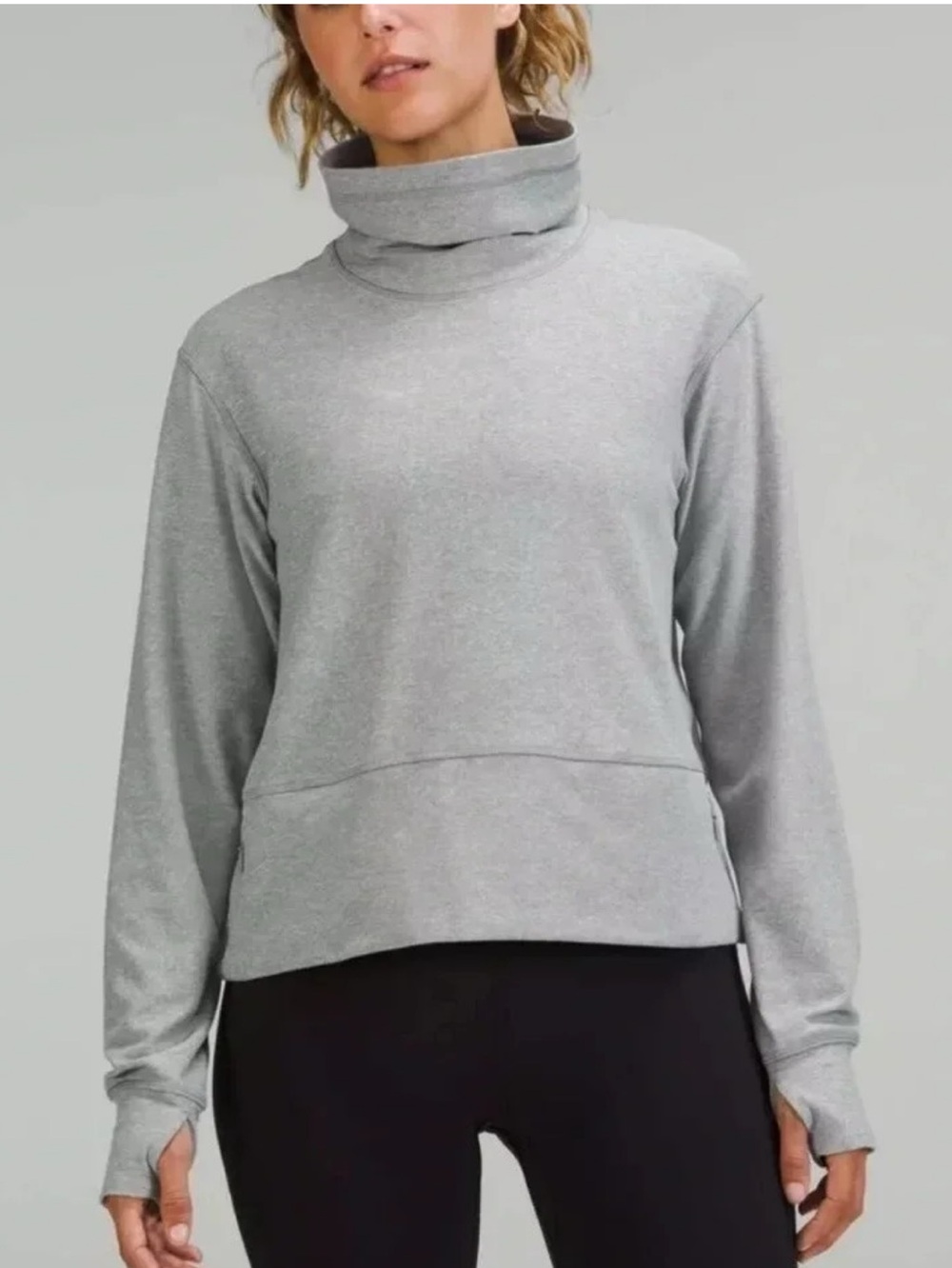 LULULEMON READY TO RULU SWEATSHIRT SIZE 4 EUC